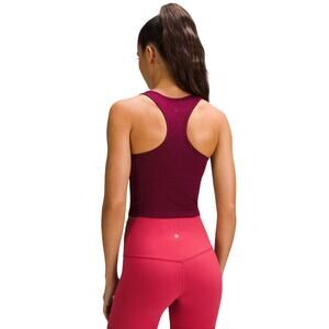 Lululemon Ebb to Street Cropped Racerback Tank Top